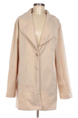 Γυναικείο παλτό SHEIN, Μέγεθος XL, Χρώμα  Μπέζ, Τιμή 9,93 €