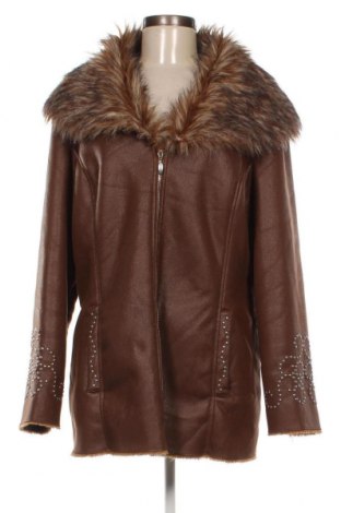Γυναικείο παλτό Sarah Kern, Μέγεθος XL, Χρώμα Καφέ, Τιμή 15,22 €