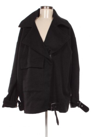 Дамско палто Sinsay, Размер XL, Цвят Черен, Цена 128,87 лв.