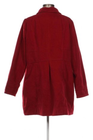 Дамско палто Yessica, Размер XXL, Цвят Червен, Цена 26,75 лв.
