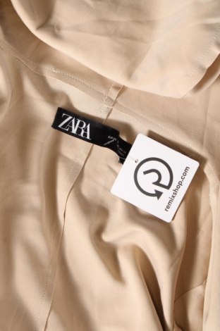 Дамско палто Zara, Размер XS, Цвят Бежов, Цена 33,00 лв.