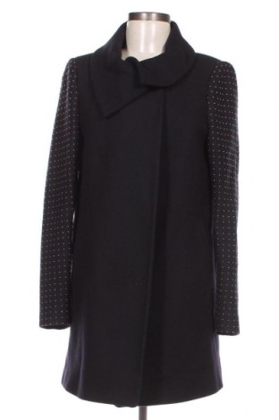 Дамско палто Zara, Размер L, Цвят Син, Цена 54,88 лв.