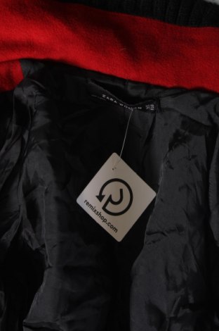 Дамско палто Zara, Размер XS, Цвят Червен, Цена 15,95 лв.