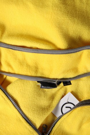 Γυναικεία ζακέτα fleece Crivit, Μέγεθος L, Χρώμα Κίτρινο, Τιμή 9,65 €