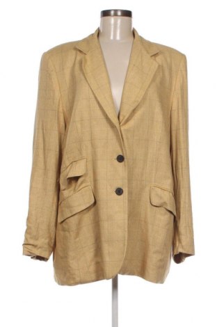 Дамско сако, Размер XL, Цвят Жълт, Цена 26,34 лв.