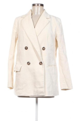 Γυναικείο σακάκι H&M, Μέγεθος L, Χρώμα Εκρού, Τιμή 16,33 €