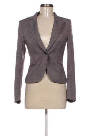 Дамско сако H&M, Размер S, Цвят Сив, Цена 19,98 лв.