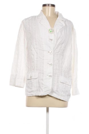 Γυναικείο σακάκι Mode Express, Μέγεθος XL, Χρώμα Λευκό, Τιμή 17,32 €