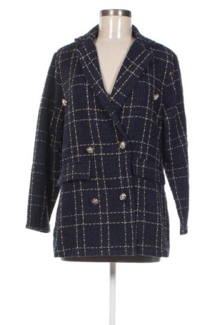 Γυναικείο σακάκι SHEIN, Μέγεθος XL, Χρώμα Μπλέ, Τιμή 27,22 €