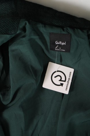 Дамско сако Sportsgirl, Размер S, Цвят Зелен, Цена 19,80 лв.