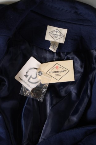 Γυναικείο σακάκι St. John's Bay, Μέγεθος L, Χρώμα Μπλέ, Τιμή 43,30 €
