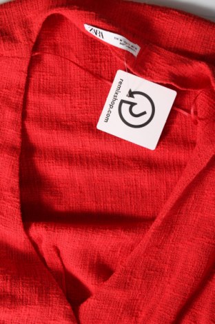 Damen Blazer Zara, Größe M, Farbe Rot, Preis 18,64 €