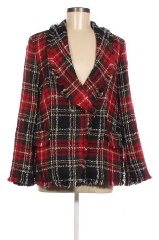 Дамско сако Zara, Размер XL, Цвят Многоцветен, Цена 28,80 лв.