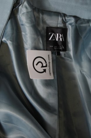 Дамско сако Zara, Размер S, Цвят Син, Цена 48,00 лв.