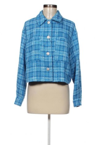 Γυναικείο σακάκι Zara, Μέγεθος L, Χρώμα Μπλέ, Τιμή 40,08 €