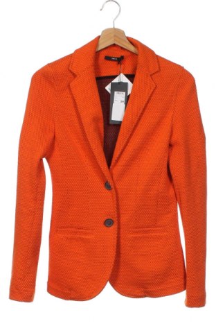 Дамско сако Zero, Размер XS, Цвят Оранжев, Цена 82,09 лв.