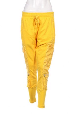 Γυναικείο αθλητικό παντελόνι 2Y STUDIOS, Μέγεθος XL, Χρώμα Κίτρινο, Τιμή 7,87 €