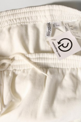 Pantaloni trening de femei H&M Divided, Mărime XL, Culoare Alb, Preț 103,98 Lei