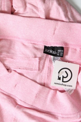 Γυναικείο αθλητικό παντελόνι Janina, Μέγεθος XL, Χρώμα Ρόζ , Τιμή 7,18 €