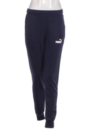 Pantaloni trening de femei PUMA, Mărime S, Culoare Albastru, Preț 134,87 Lei