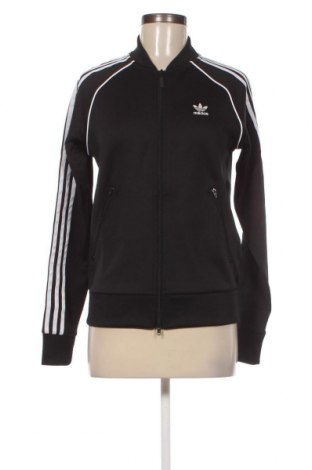 Дамско спортно горнище Adidas Originals, Размер XS, Цвят Черен, Цена 59,40 лв.