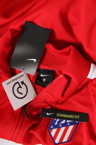 Дамско спортно горнище Nike, Размер XL, Цвят Червен, Цена 61,56 лв.