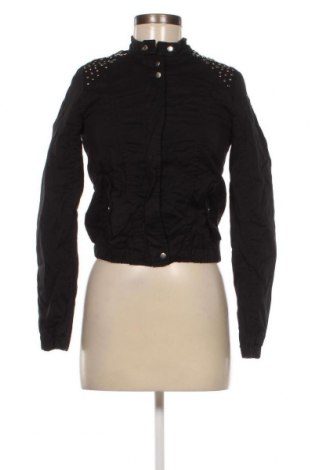 Γυναικείο μπουφάν Bershka, Μέγεθος S, Χρώμα Μαύρο, Τιμή 14,85 €