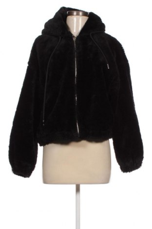 Γυναικείο μπουφάν Bershka, Μέγεθος L, Χρώμα Μαύρο, Τιμή 29,67 €