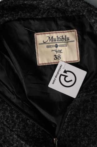 Γυναικείο μπουφάν Multiblu, Μέγεθος M, Χρώμα Γκρί, Τιμή 11,12 €