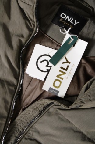 Dámska bunda  ONLY, Veľkosť M, Farba Zelená, Cena  29,72 €