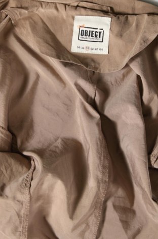 Γυναικείο μπουφάν Object, Μέγεθος M, Χρώμα  Μπέζ, Τιμή 8,41 €