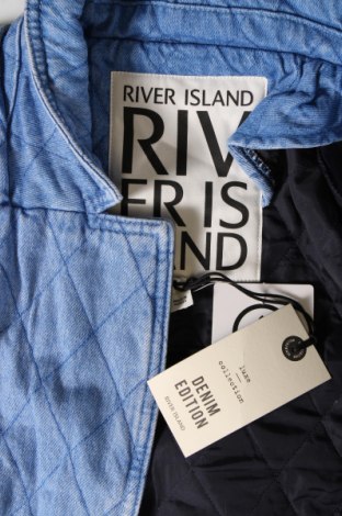 Γυναικείο μπουφάν River Island, Μέγεθος XL, Χρώμα Μπλέ, Τιμή 57,89 €
