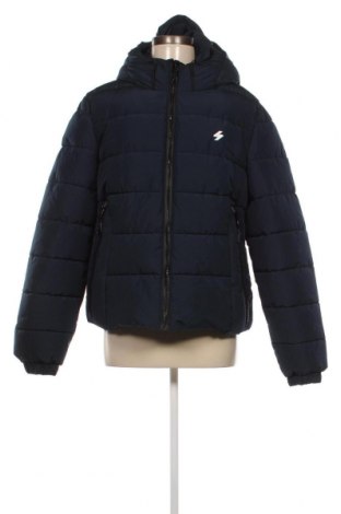 Γυναικείο μπουφάν Superdry, Μέγεθος XL, Χρώμα Μπλέ, Τιμή 26,46 €