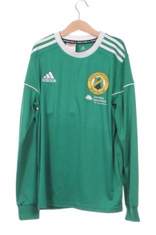 Παιδική μπλούζα Adidas, Μέγεθος 13-14y/ 164-168 εκ., Χρώμα Πράσινο, Τιμή 2,77 €
