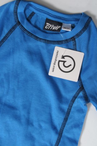 Kinder Shirt Crivit, Größe 2-3y/ 98-104 cm, Farbe Blau, Preis 5,40 €
