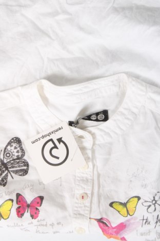 Kinder Shirt Desigual, Größe 8-9y/ 134-140 cm, Farbe Weiß, Preis € 20,88