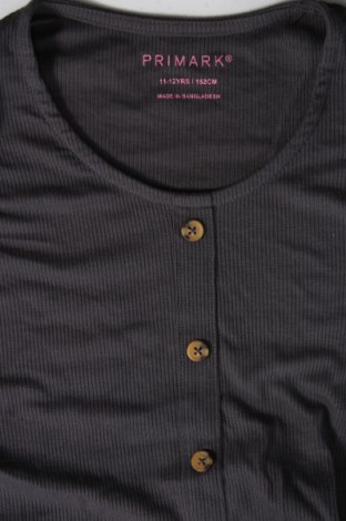 Bluză pentru copii Primark, Mărime 11-12y/ 152-158 cm, Culoare Gri, Preț 47,37 Lei