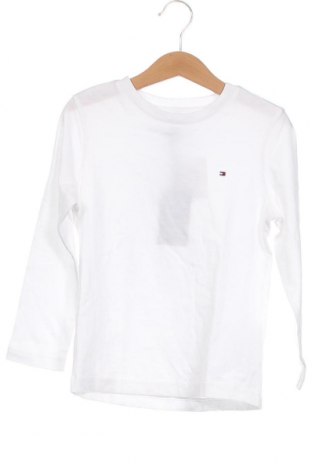 Dziecięca bluzka Tommy Hilfiger, Rozmiar 3-4y/ 104-110 cm, Kolor Biały, Cena 213,24 zł