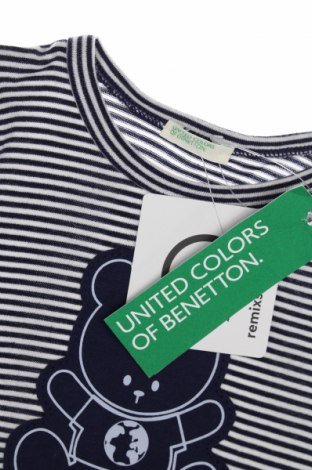 Παιδική μπλούζα United Colors Of Benetton, Μέγεθος 6-9m/ 68-74 εκ., Χρώμα Γκρί, Τιμή 6,57 €