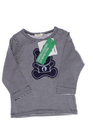 Kinder Shirt United Colors Of Benetton, Größe 6-9m/ 68-74 cm, Farbe Grau, Preis 14,46 €