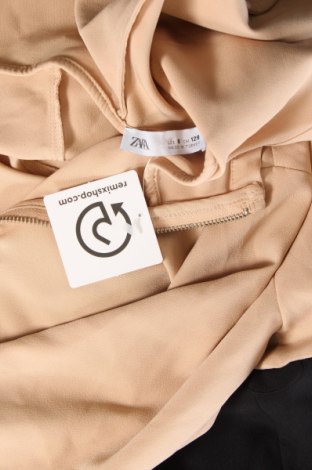 Детска блуза Zara, Размер 7-8y/ 128-134 см, Цвят Бежов, Цена 16,32 лв.
