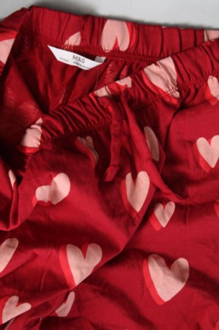 Детска пижама Marks & Spencer, Размер 15-18y/ 170-176 см, Цвят Червен, Цена 29,00 лв.