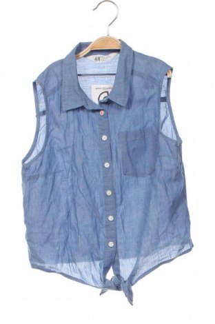 Παιδικό πουκάμισο H&M, Μέγεθος 12-13y/ 158-164 εκ., Χρώμα Μπλέ, Τιμή 3,60 €