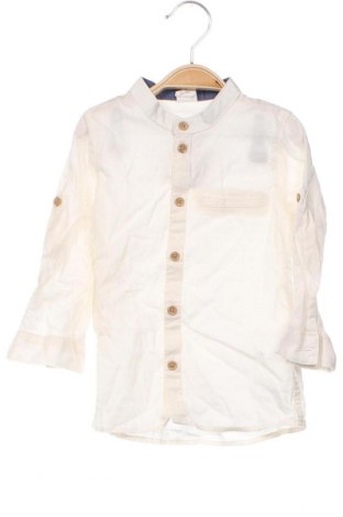 Kinderhemd H&M, Größe 12-18m/ 80-86 cm, Farbe Ecru, Preis 3,43 €