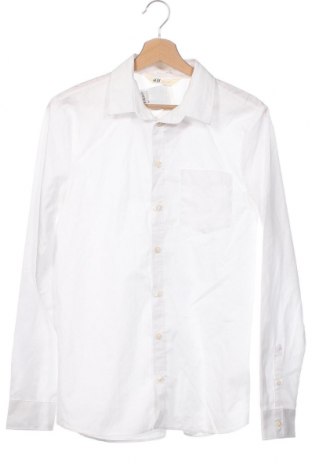 Детска риза H&M, Размер 14-15y/ 168-170 см, Цвят Бял, Цена 18,00 лв.