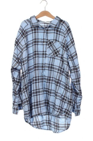 Детска риза H&M, Размер 12-13y/ 158-164 см, Цвят Син, Цена 3,52 лв.