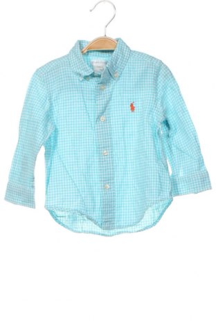 Παιδικό πουκάμισο Ralph Lauren, Μέγεθος 12-18m/ 80-86 εκ., Χρώμα Μπλέ, Τιμή 15,00 €