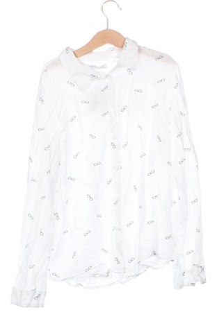 Kinderhemd Reserved, Größe 10-11y/ 146-152 cm, Farbe Weiß, Preis 3,61 €