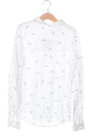 Kinderhemd Reserved, Größe 10-11y/ 146-152 cm, Farbe Weiß, Preis 2,95 €