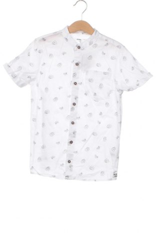Kinderhemd Sinsay, Größe 7-8y/ 128-134 cm, Farbe Weiß, Preis € 2,27